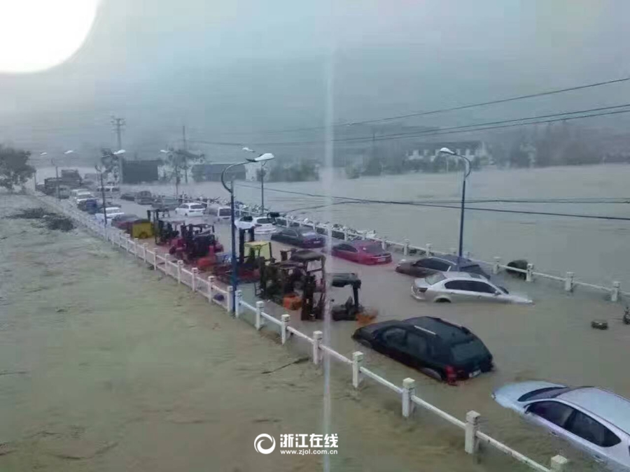 浙江因洪涝灾害造成直接经济损失10.90亿元