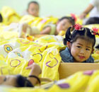 杭州一小学启用“午睡室”
