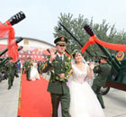 礼炮部队集体婚礼