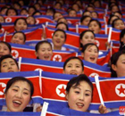 朝鲜拉拉队热度不减