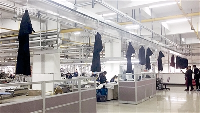 智能工厂重塑服装订制流程 杭州制造跃上国际