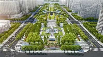 瓯海中心区行政绿轴工程开工 预计2018年建成开放