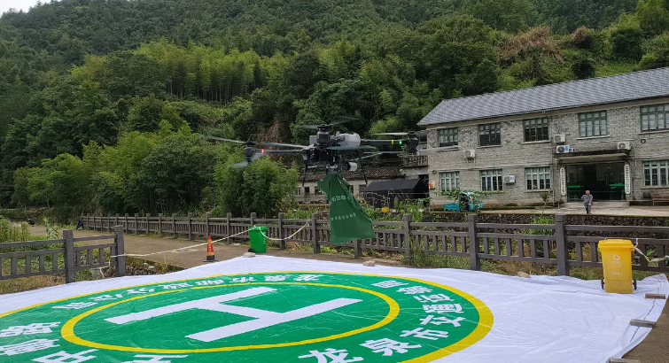 龙泉将建11个无人机起降场