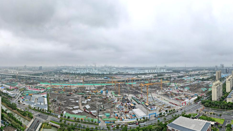 上海宝山站建设加速推进