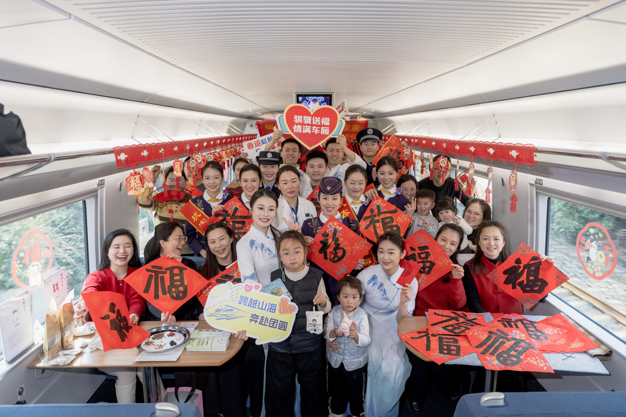 春运餐车化身“健康文化客厅”