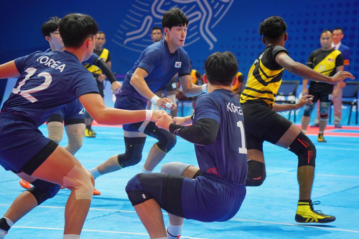 杭州亚运会卡巴迪项目开赛