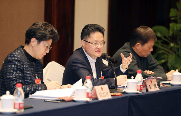 杭州代表团审议3个工作报告
