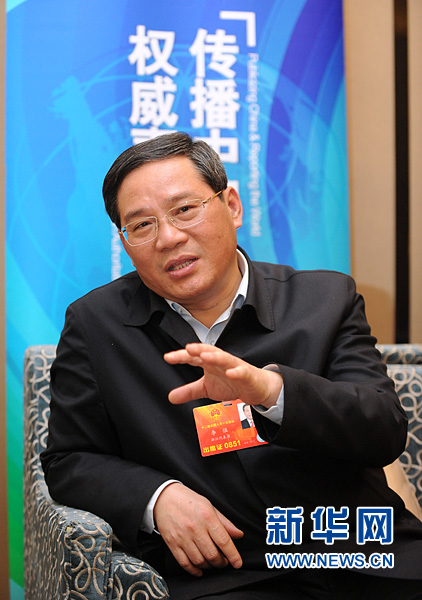 全国人大代表,浙江省省长李强谈深化行政审批制度改革