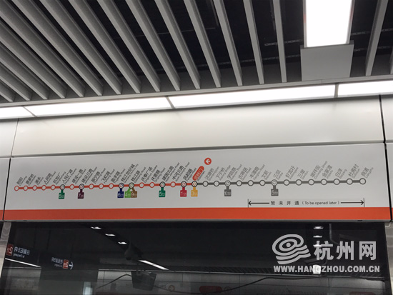 杭州地铁2号线西北段6月底前开通 记者探营武林门站