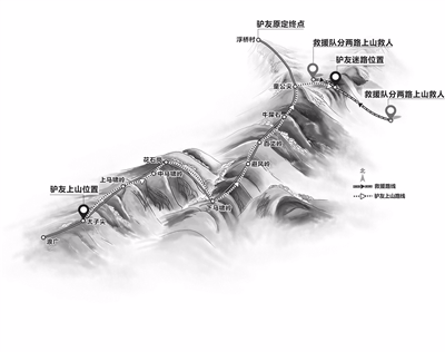 清凉峰徒步路线图片