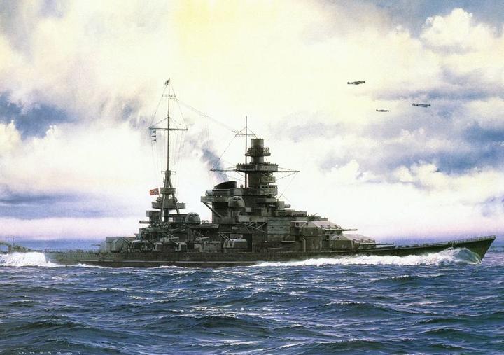 约克代舰级战列巡洋舰图片