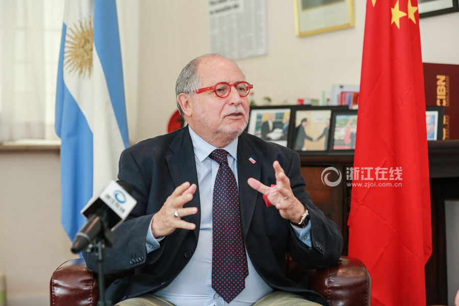 阿根廷驻华大使:足球是中阿交流纽带